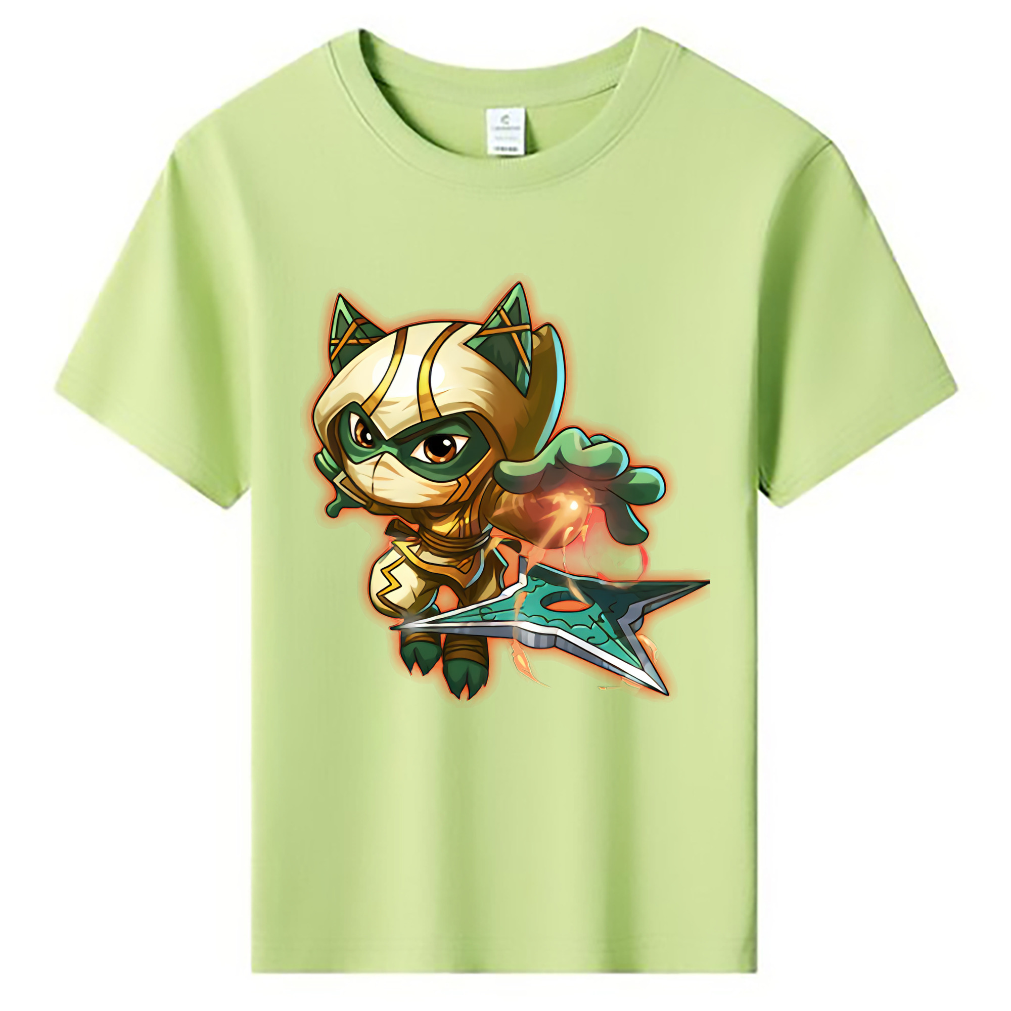 （画像用） リーグ・オブ・レジェンド League of Legends LOL 綿100％キッズTシャツ（フロントプリント）
